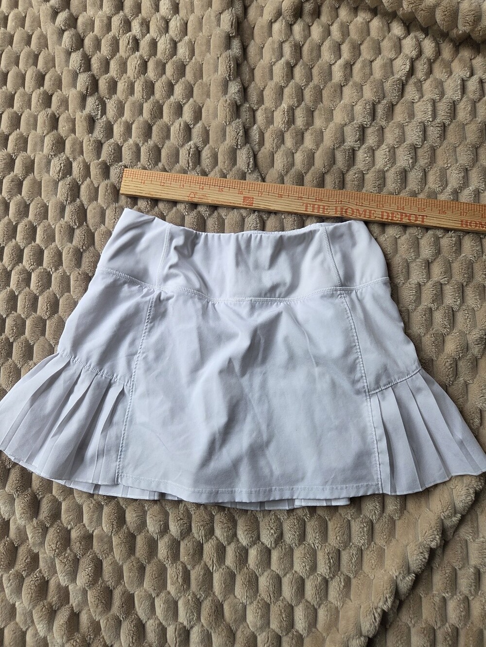 Mondetta Small White Pleated Tennis Skirt - Women